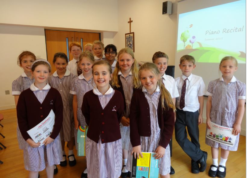 Years 3, 4 and 5 Piano Recital (June 2015)